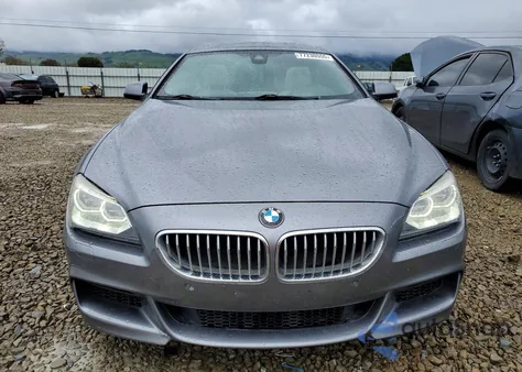 2014 BMW 650 I Gran Coupe z USA, uszkodzony, nr VIN WBA6B2C54ED129329